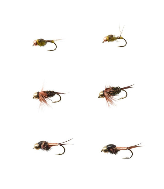 L.L.Bean New | Umpqua Six-Piece Bead Head Nymph Selection