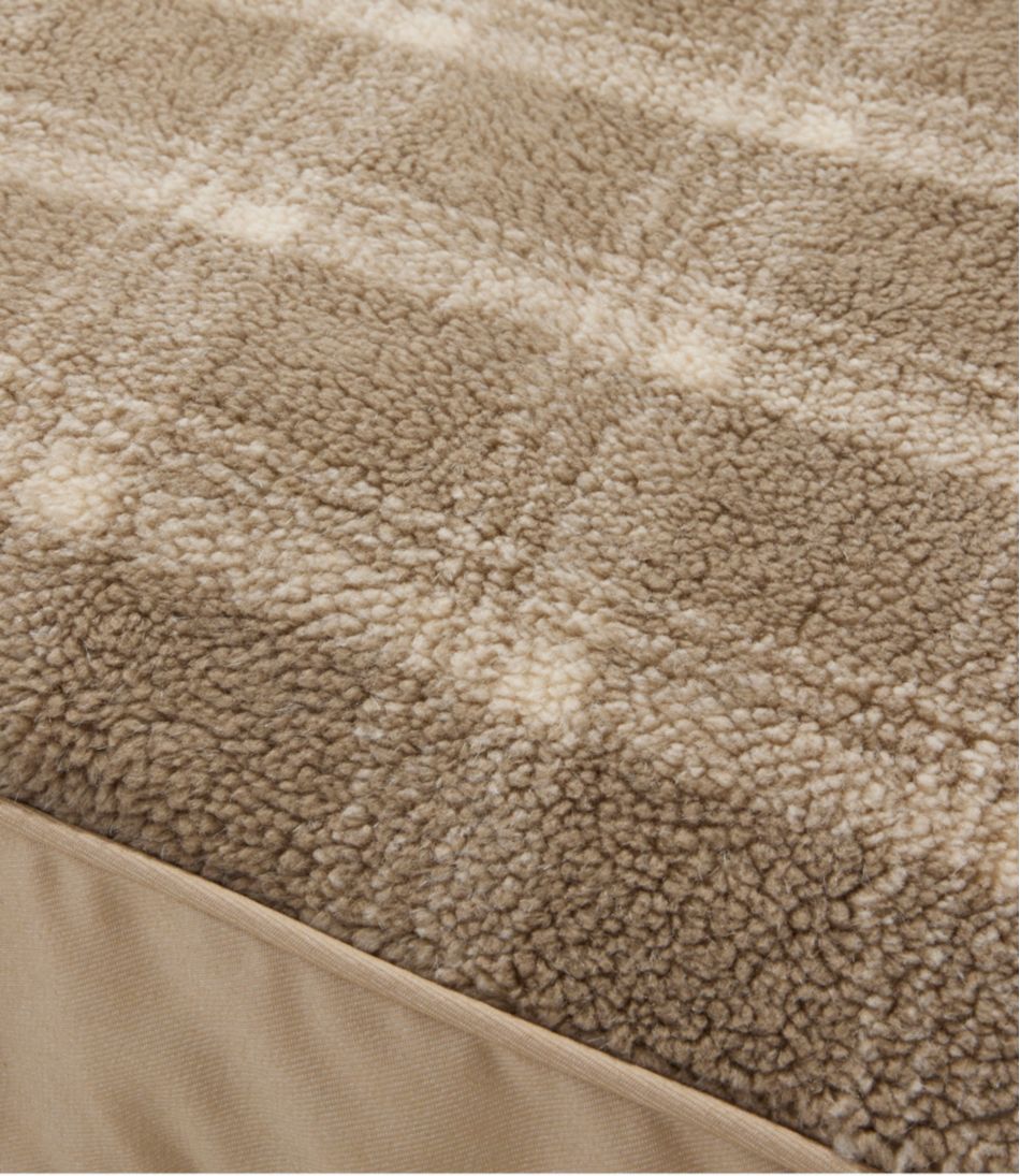 L.L.Bean For Sale | Premium Fleece Dog Bed Replacement Cover, Rectangular