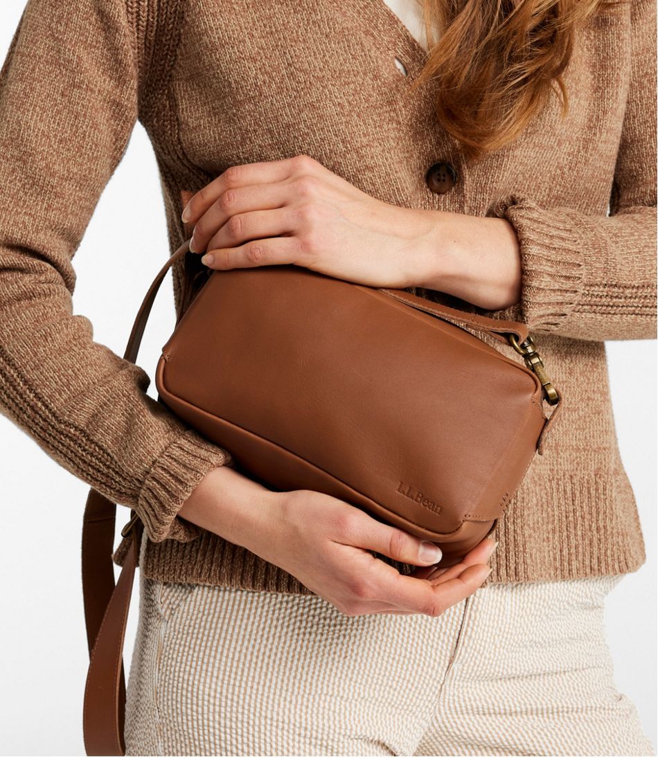 L.L.Bean Online | 207 Leather Crossbody