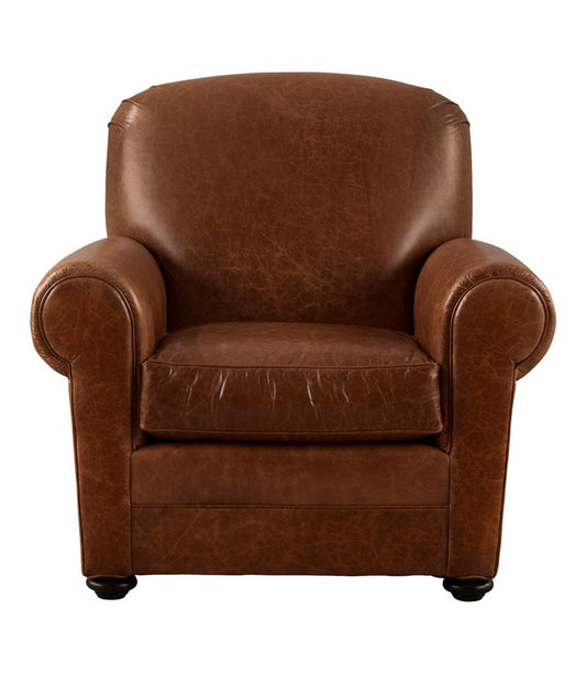 L.L.Bean For Sale | Bean's Leather Lodge Chair