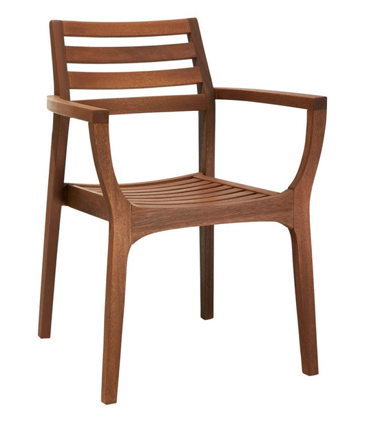 L.L.Bean US | Eucalyptus Stacking Chairs, Set of Four
