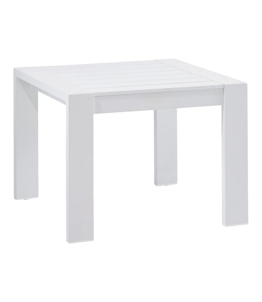 L.L.Bean For Sale | White Aluminum Deep Seating Side Table