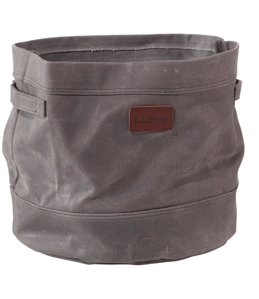 L.L.Bean Online | Waxed-Canvas Storage Tote