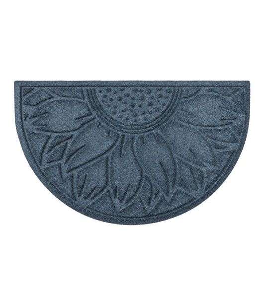 L.L.Bean Outlet | Everyspace Recycled Waterhog Doormat, Half Round, Sunflower