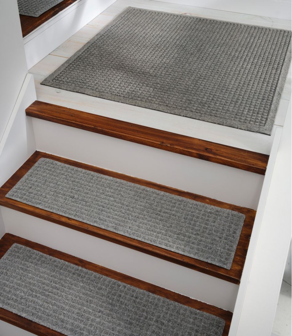 L.L.Bean Sale | Everyspace Recycled Waterhog Mat, Stair Treads, Set of Four