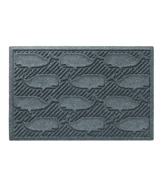 L.L.Bean Outlet | Everyspace Recycled Waterhog Doormat, Whales