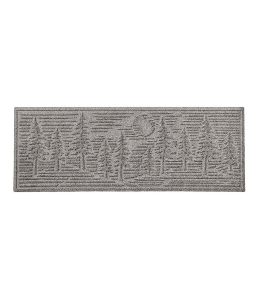 L.L.Bean Sale | Everyspace Recycled Waterhog Wide Doormat, Pine Trees