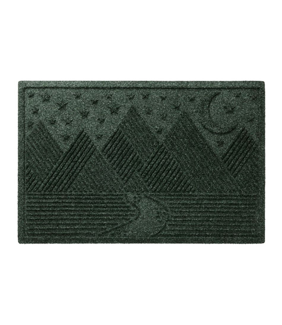 L.L.Bean Online | Everyspace Recycled Waterhog Doormat, Twilight Mountain Range