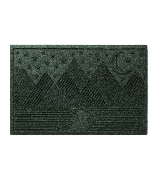 L.L.Bean Online | Everyspace Recycled Waterhog Doormat, Twilight Mountain Range