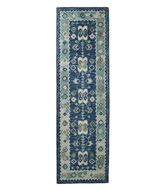 L.L.Bean Outlet | Double Border Wool Hooked Runner