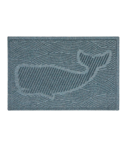 L.L.Bean Outlet | Everyspace Recycled Waterhog Doormat, Swimming Whale