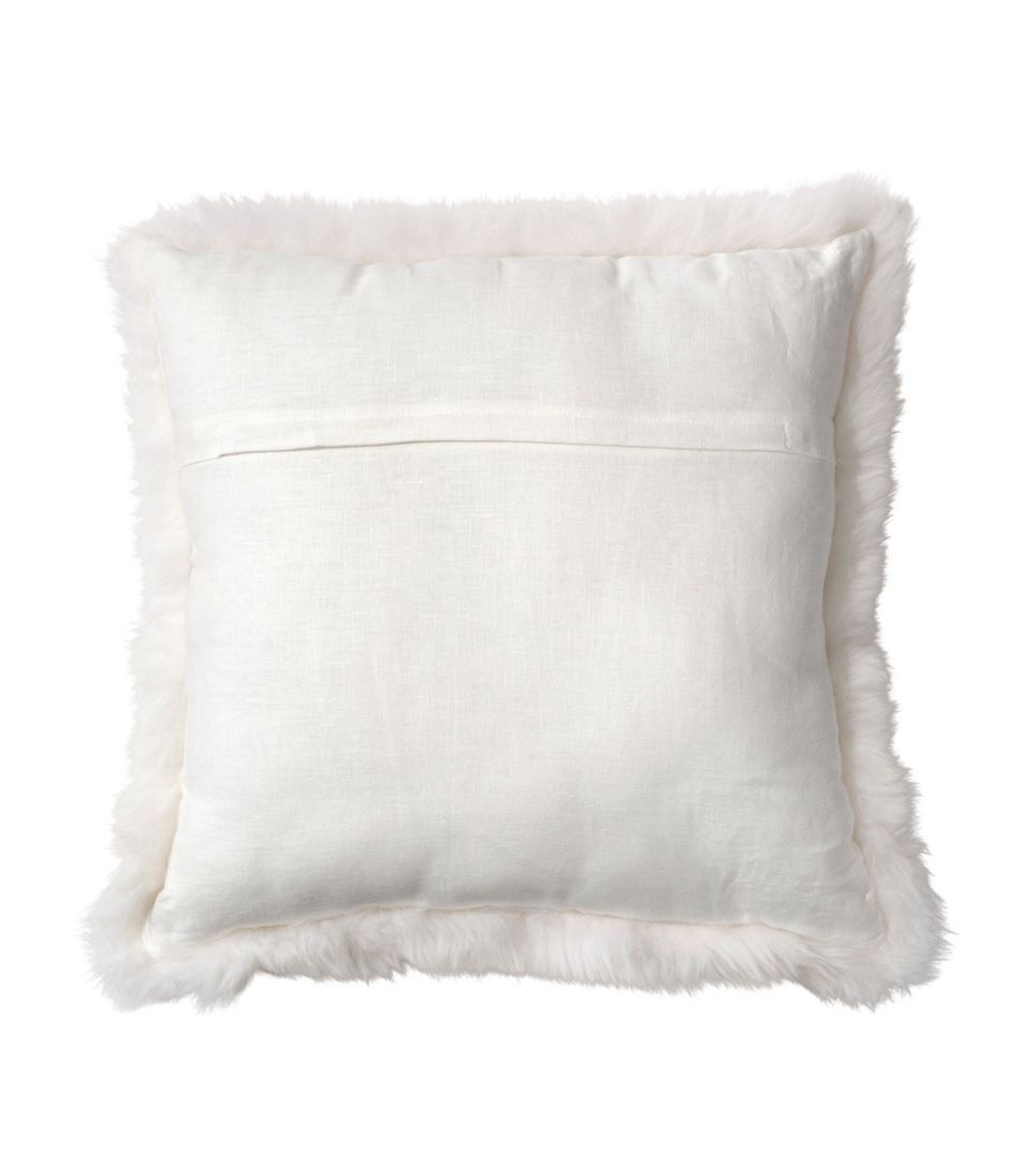 L.L.Bean New | Sheepskin Throw Pillow, 20" x 20"