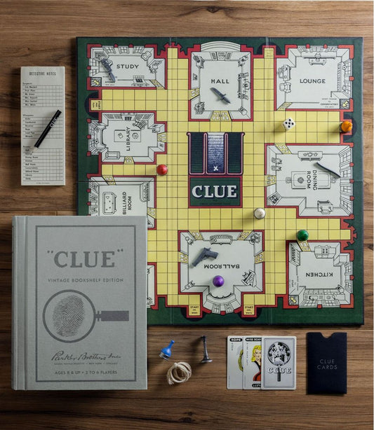 L.L.Bean Sale | Clue Vintage Bookshelf Game