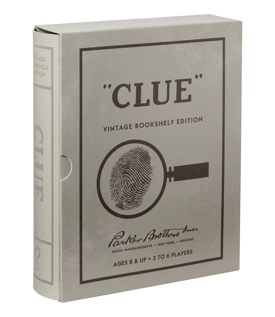 L.L.Bean Sale | Clue Vintage Bookshelf Game