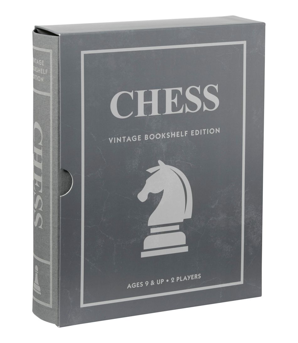 L.L.Bean Sale | Chess Vintage Bookshelf Game