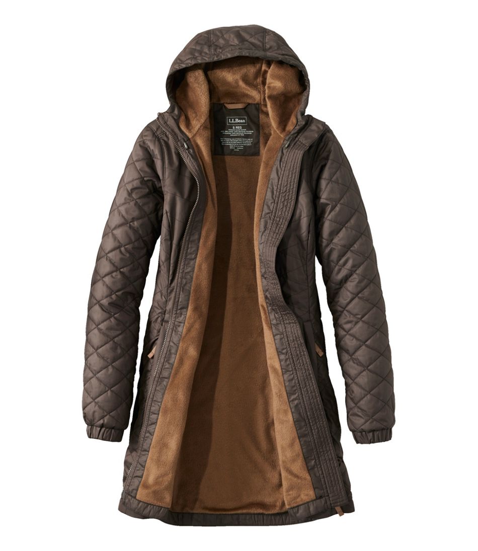 L.L.Bean Sale | Women's Fleece-Lined Primaloft Coat